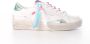 Crime London dames sneaker Charlie wit leder - Thumbnail 1