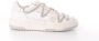Crime London dames sneaker Salima leder off white - Thumbnail 1