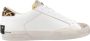 Crime London Witte Sneakers met Glitterdetails White Dames - Thumbnail 1