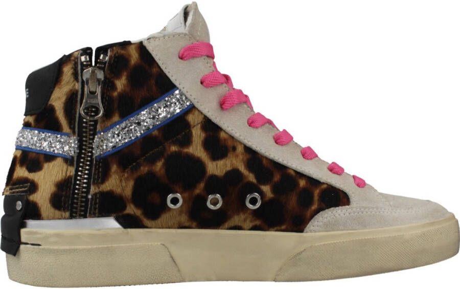 Crime London Recut High Schoenen Bruin Vrouw