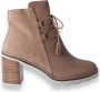 Crinkles Dames Bottine Camel - Thumbnail 2