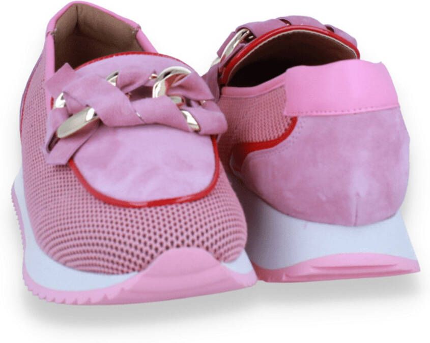 Crinkles Dames Mocassin Pink ROSE