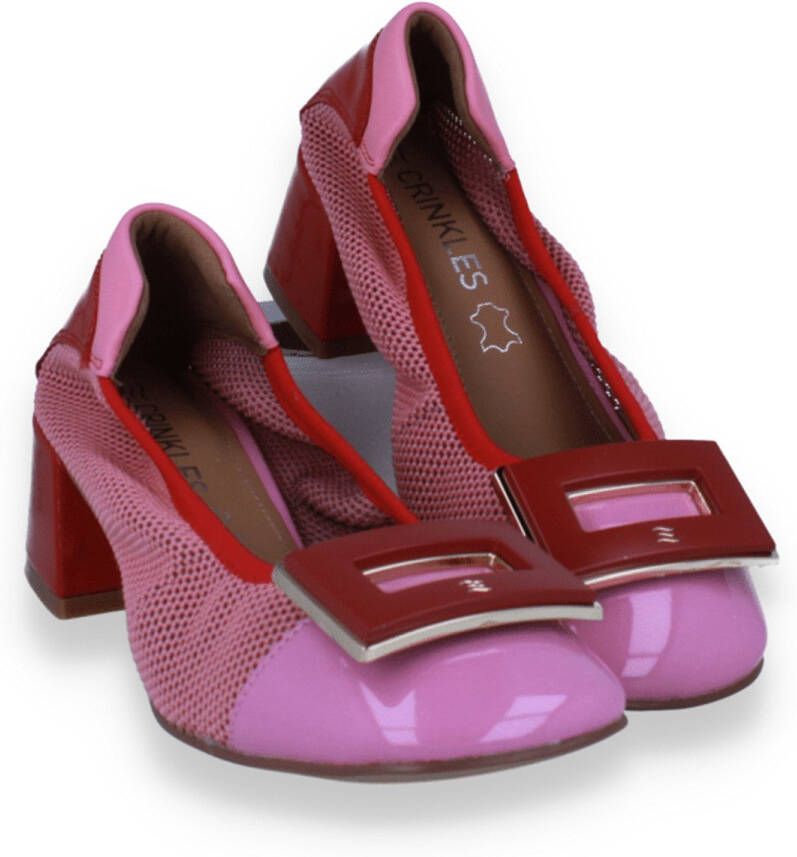 Crinkles Dames Pump Roze ROSE