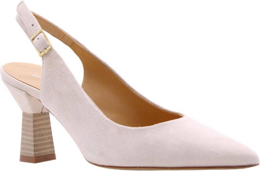 Cristian Daniel Peep Toe Peep Heel Beige