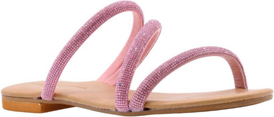 Cristian Daniel Stijlvolle Zomer Slippers Pink Dames - Foto 1