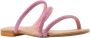 Cristian Daniel Stijlvolle Zomer Slippers Pink Dames - Thumbnail 1