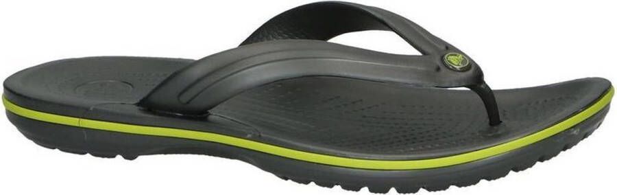 Crocs Sportieve Flip Sandaal met Logo Detail Gray Heren