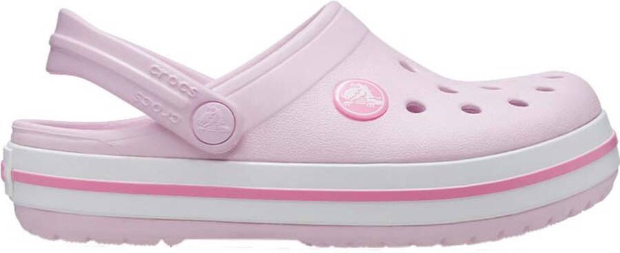 Crocs Crockband clog t rose ballerina streepje aan zijkant Kinderen Kleur Roze)