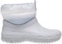 Crocs Women's Classic Neo Puff Shorty Boot Winterschoenen maat W10 grijs - Thumbnail 1
