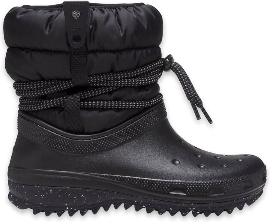 Crocs Classic Neo Puff Luxe Boot 207312-001 Vrouwen Zwart Sneeuw laarzen