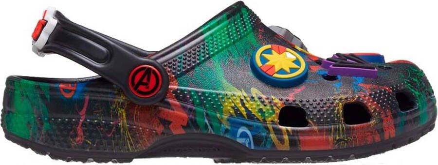Crocs Classic Marvel Avengers Kids Clog 207721 001 voor een jongen Zwart Slippers - Foto 8