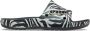 Crocs Slippers Classic Animal Remix Slide met band in animal look - Thumbnail 1