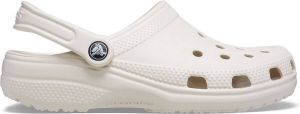 Crocs Classic Slide Schoenen Beige Leer Synthetisch - 40