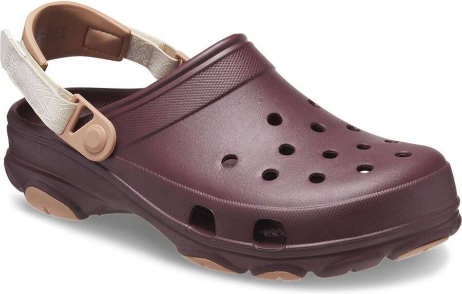 Crocs Classic All Terrain Clog Sandalen maat M10 W12 bruin purper