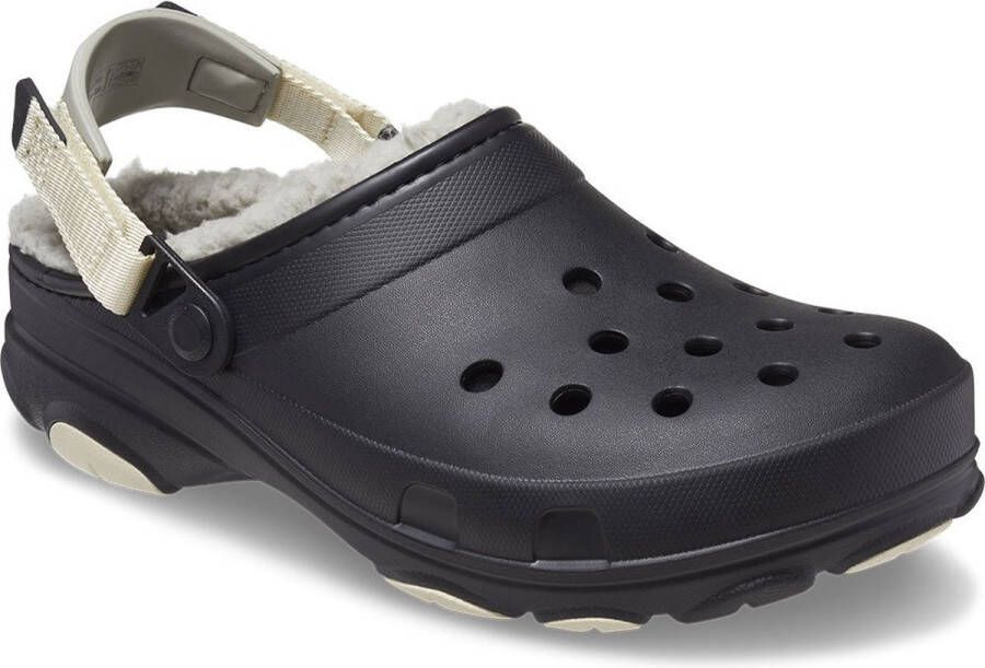 Crocs Classic All Terrain Lined Clog Pantoffels maat M10 W12 grijs zwart