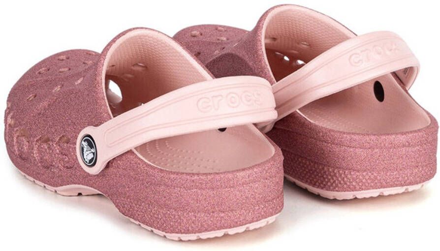 Crocs Baya Glitter Clog k Pink Rose J2