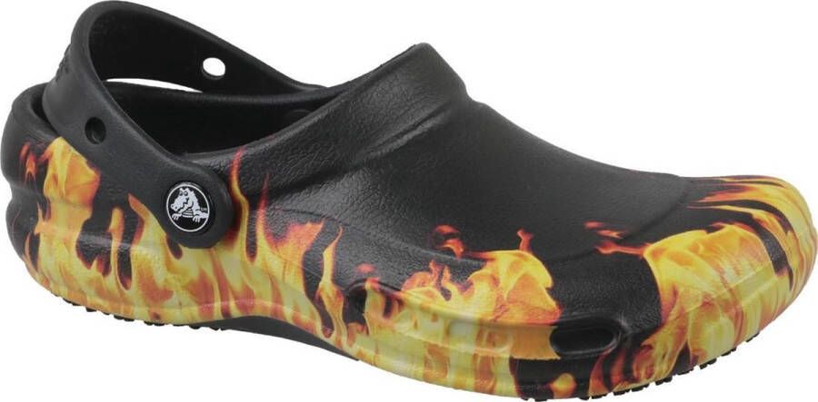 Crocs Bistro Graphic Clog 204044-001 Unisex Zwart Slippers