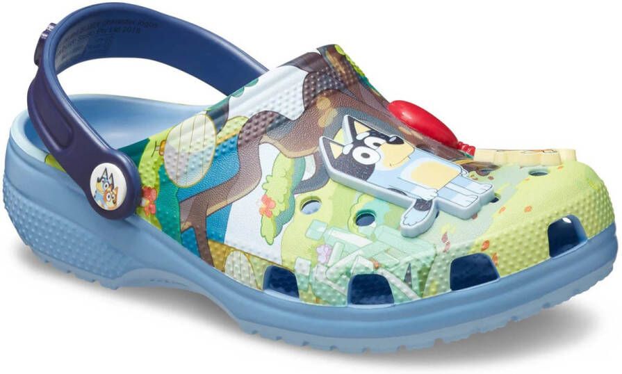 Crocs Bluey Classic Clog Slides & Sandalen in blauw formaten: 28 29