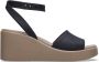 Crocs Sleehaksandaaltjes Brooklyn Ankle Strap Wedge plateausandaal sandaal in comfortabele breedte g (= breed) - Thumbnail 1