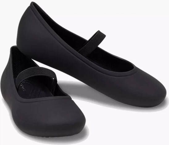 Crocs Brooklyn Mary Jane Flat T Zwart 27 28 US