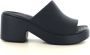 Crocs Brooklyn Slide Heel Sandalen Zwart Vrouw - Thumbnail 7