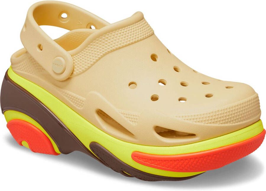 Crocs Bubble Crush Klompen Beige