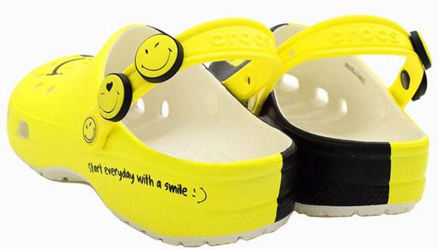 Crocs Clasic Smiley 2 Clog White Multi 48 49 M13