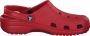 Crocs Classic 10001 6EN Unisex Rood Slippers - Thumbnail 6