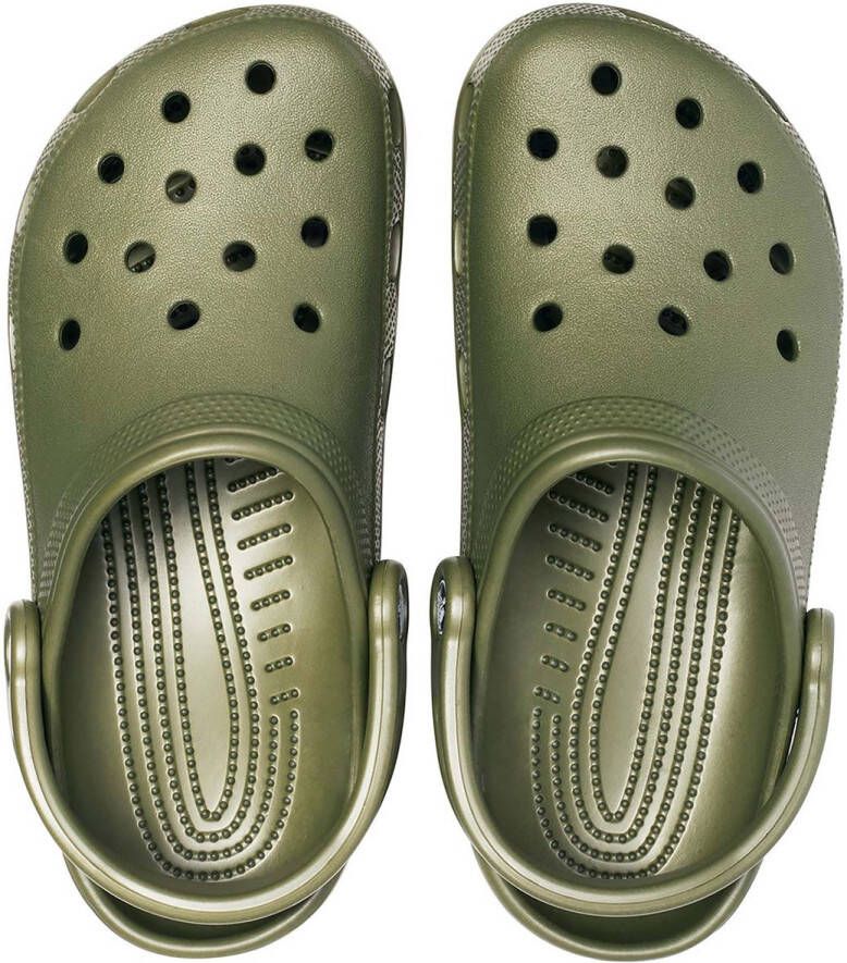 Crocs Classic Slippers en Sandalen Groen Maat: 39-40 Plastic Foot Locker