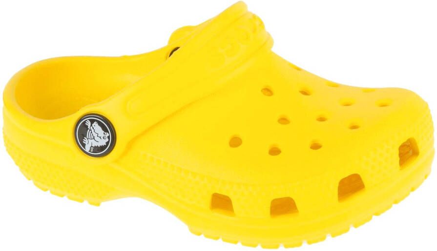 Crocs Classic Clog Kids T voor een jongen Geel Slippers