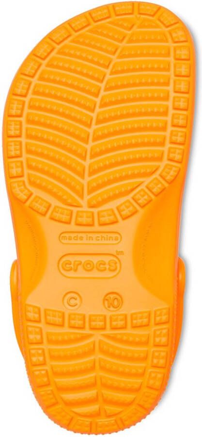 Crocs Kid's Classic Clog T Sandalen maat C10 oranje