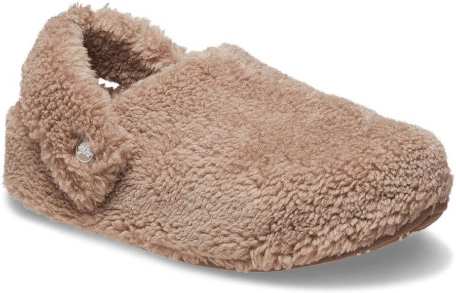 Crocs Classic Cozzzy Slipper Pantoffels maat M10 W12 bruin beige