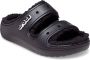 Crocs Classic Cozzzy Sandal Volwassenen Slippers Zwart Zwart - Thumbnail 1