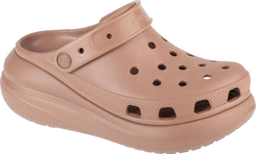 Crocs Classic Crush Clog 207521-2Q9 Vrouwen Bruin Slippers