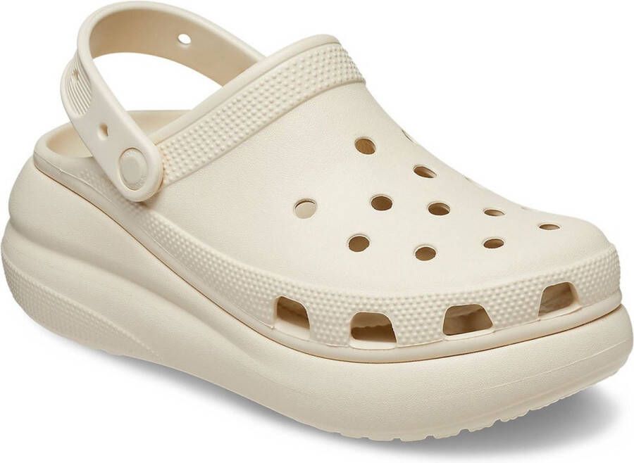 Crocs Classic Crush Klompen Beige