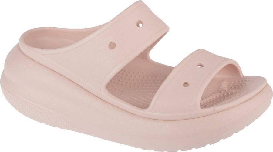 Crocs Classic Crush Sandal 207670-6UR Vrouwen Roze Slippers