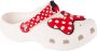 Crocs Classic Disney Minnie Mouse Clog 208710-119 voor Wit Slippers - Thumbnail 1