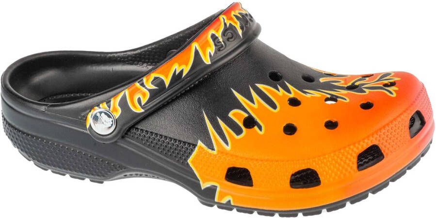 Crocs Classic Flames Clog Mannen Zwart Slippers