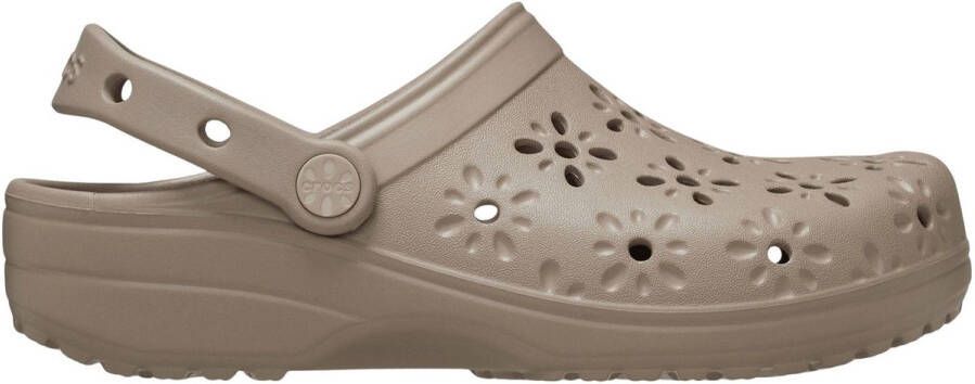 Crocs Classic Floral Cut-Out Instappers Dames
