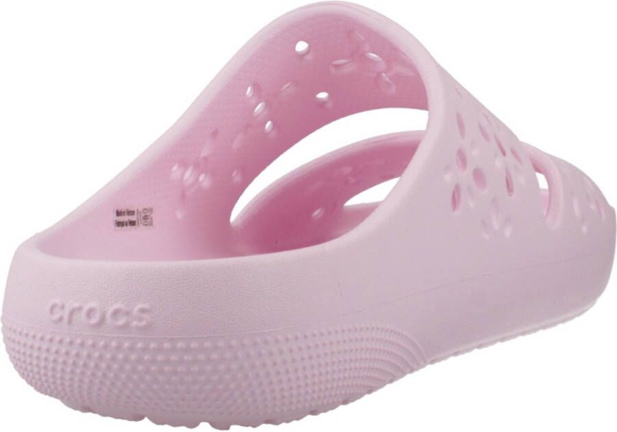 Crocs Teenslippers CLASSIC FLORAL CUT OUT SAND