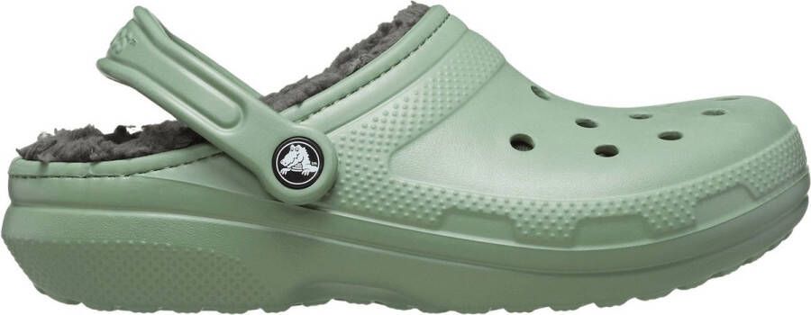 Crocs Classic Fuzz Lined Clog Instappers Senior