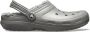 Crocs Classic Lined Clog Sandalen maat M10 W12 grijs - Thumbnail 1