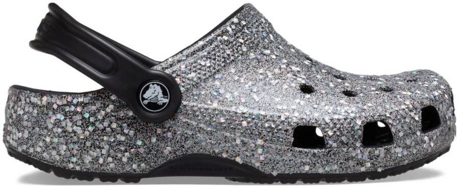 Crocs Classic Glitter Clog K Kinderen Multi Zwart 36 37 J4