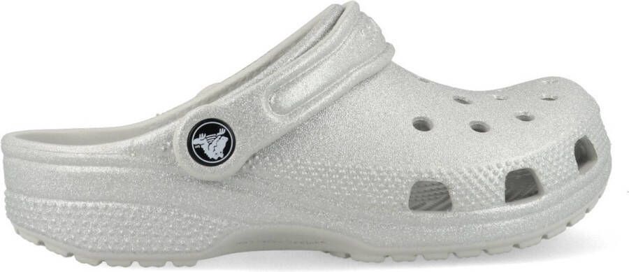 Crocs Classic Glitter Clog Unisex Kids 206993-0IC Zilver