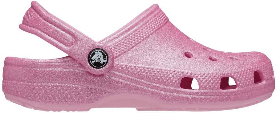 Crocs Kid's Classic Glitter Clog Sandalen maat C10 roze