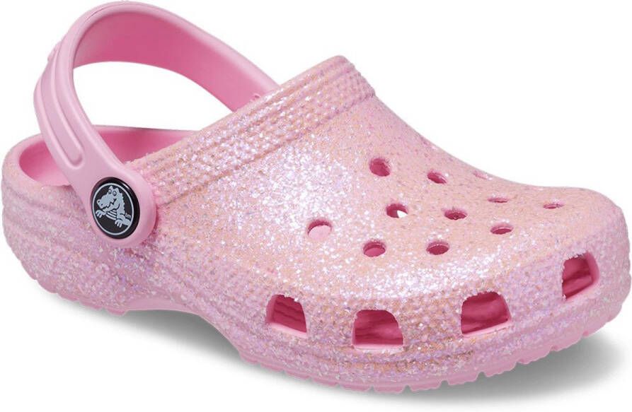 Crocs Classic Glitter Klompen Roze