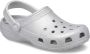 Crocs Classic Glitter Klompen Zilver - Thumbnail 6