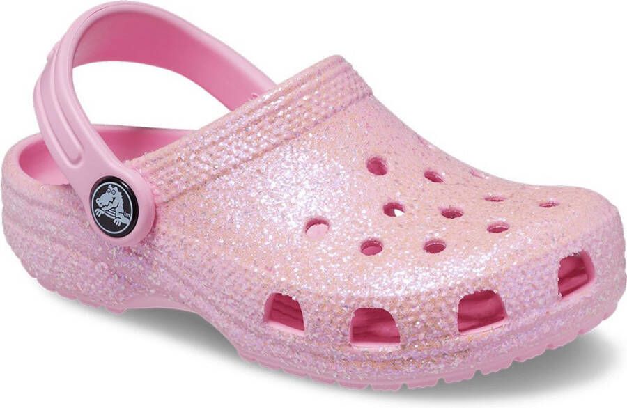 Crocs Classic Glitter Klompen Roze