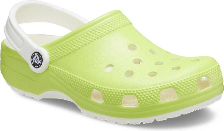 Crocs Classic Glow In The Dark Klompen Groen Meisje
