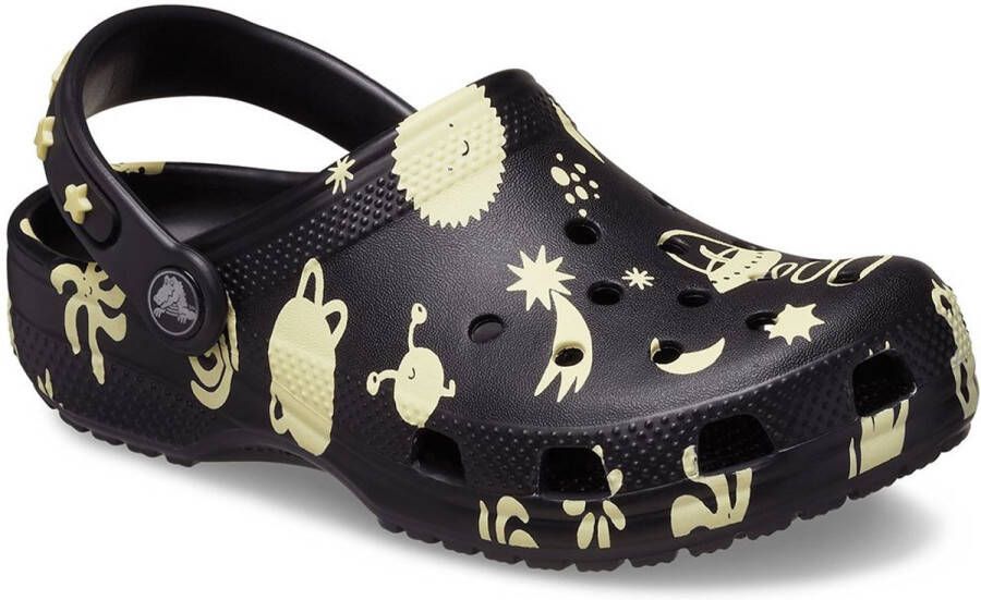 Crocs Classic Glow Space Klompen Zwart